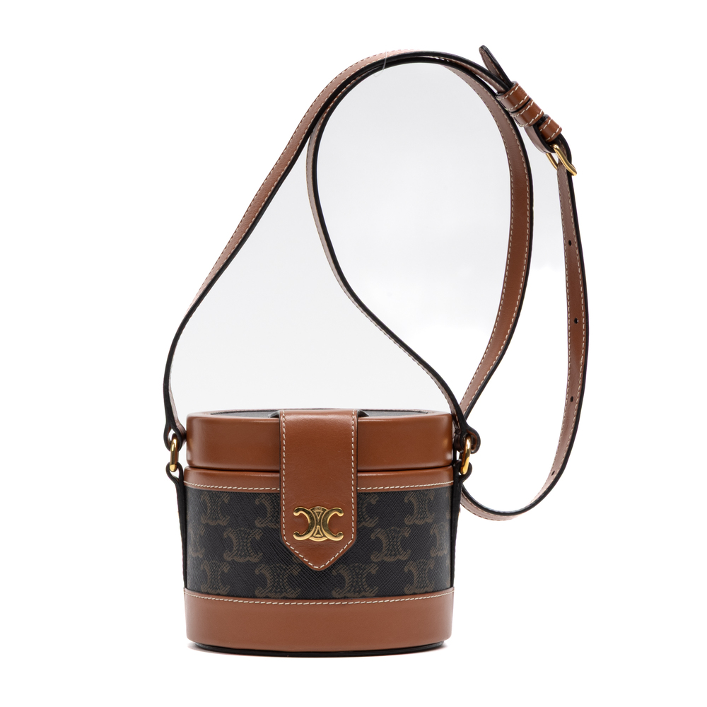 Celine Triomphe Tambour Crossbody Small